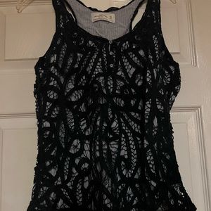 Abercrombie & Fitch Laced Tank Top